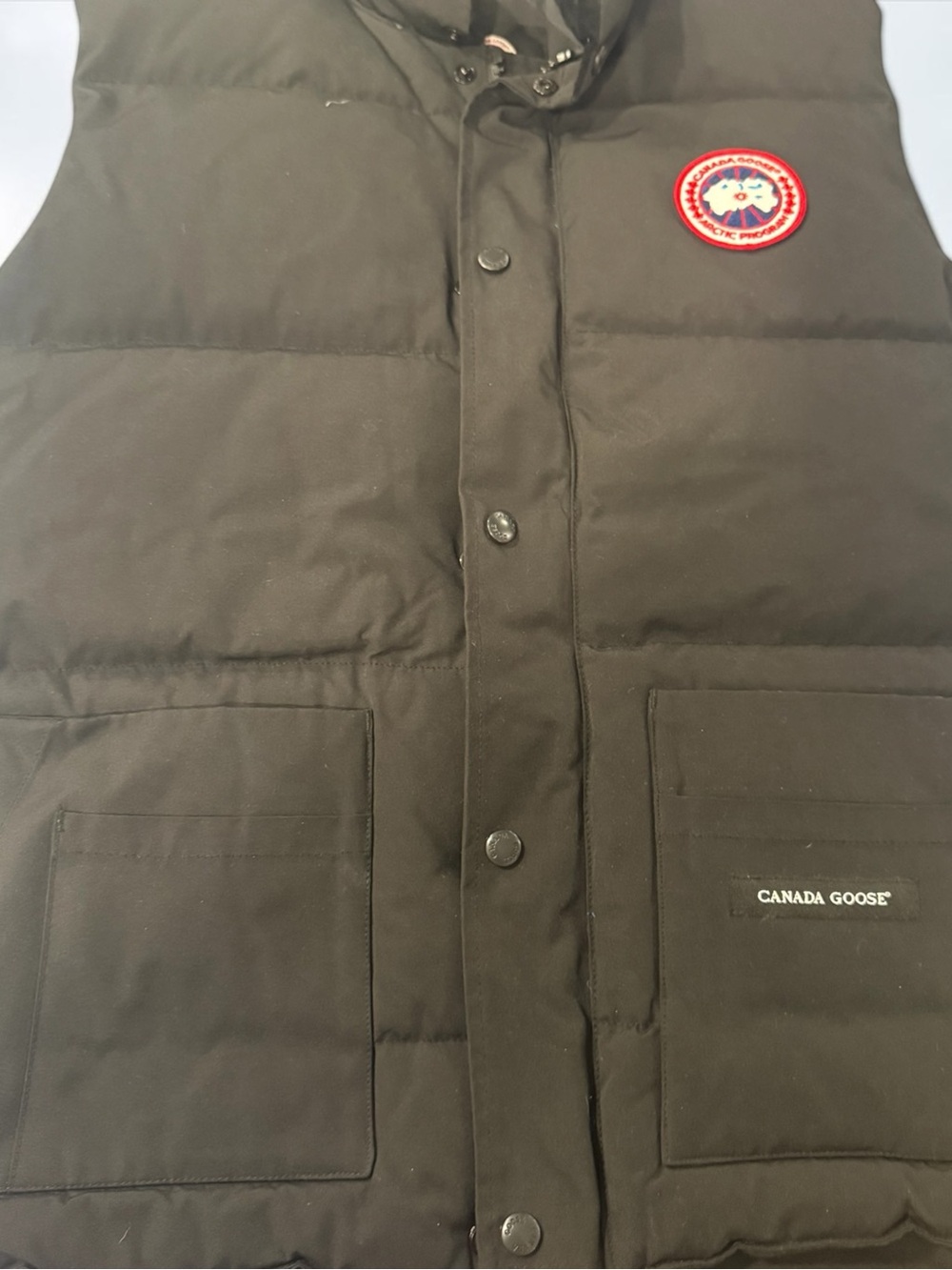 Title: Canada Goose Men’s Freestyle Crew Down Vest Black XL 4154M
